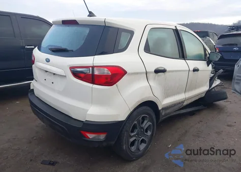 2021 Ford Ecosport S from USA, damaged, VIN MAJ3S2FE7MC438658
